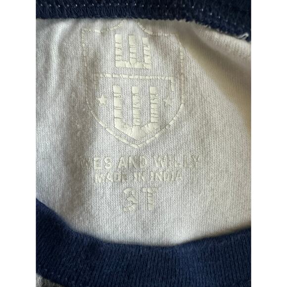 Wes & Willy Boys' 3D Audience Ringer T Shirt - Picture 3 of 3